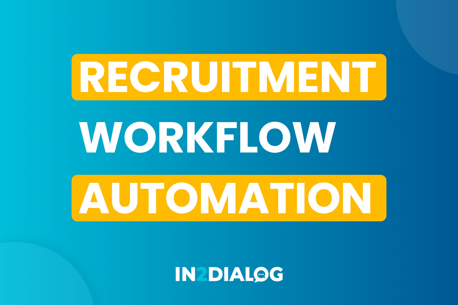 Recruitment Workflow Automation What Actually Works