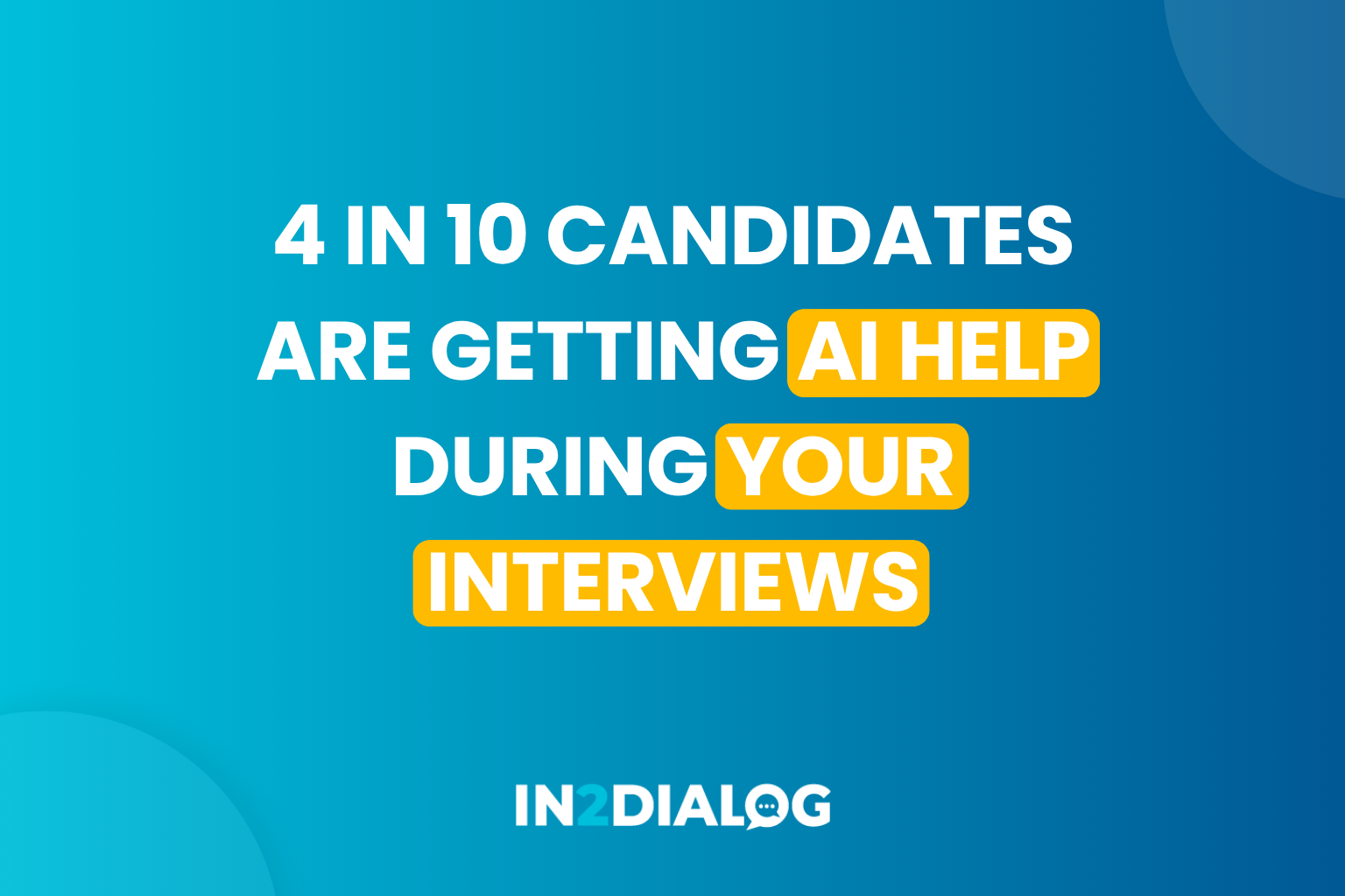Candidates Using AI in Interviews and What Recruiters Can Do